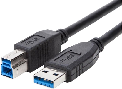 Picture of Kabel USB Goobay USB-A - 0.5 m Czarny (95722)