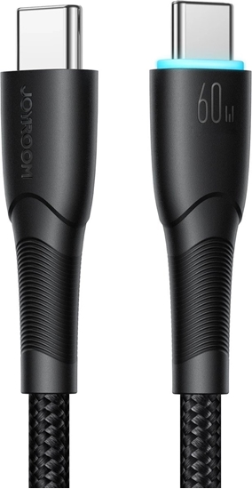 Picture of Kabel USB Joyroom USB-C - USB-C 1 m Czarny (JYR888)