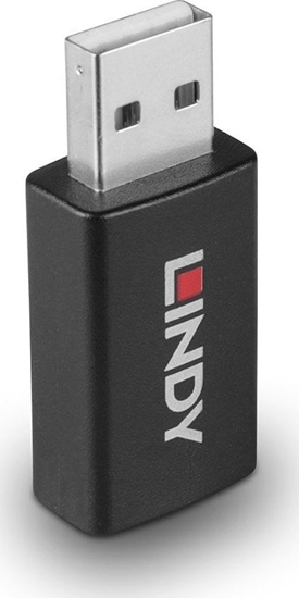 Изображение Lindy USB 2.0 Type A to A Data Blocker with Battery Charging 1.2