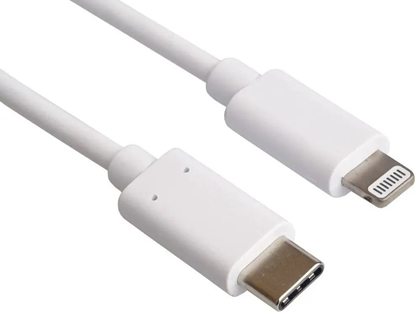 Picture of Kabel USB PremiumCord USB-C - Lightning 0.5 m Biay (kipod52)