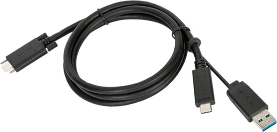 Picture of Kabel USB Targus USB-C - USB-C 1.8 m Czarny (1.8 m USB-C To USB-C DOCK)