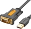 Picture of Kabel USB Ugreen USB-A - RS-232 1 m Czarny (20210B)