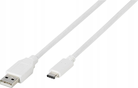 Изображение Kabel USB Vivanco USB-A - USB-C 1.2 m Biay (2838756)