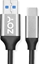 Picture of Kabel USB ZOY USB-A - USB-C 1 m Czarno-srebrny (ZCAC1)