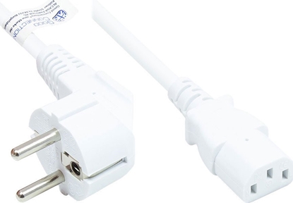 Picture of Kabel zasilajcy Good Connections Good Connections Schutzkontakt-Stecker gew.- C13 weiß 2,5m