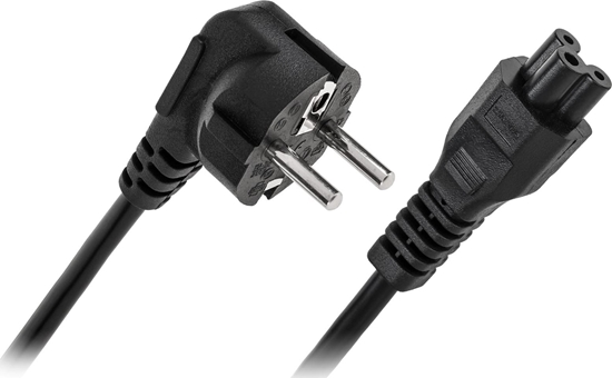 Изображение Kabel zasilajcy Inne Kabel zasilajcy "koniczynka" do laptopa 3m