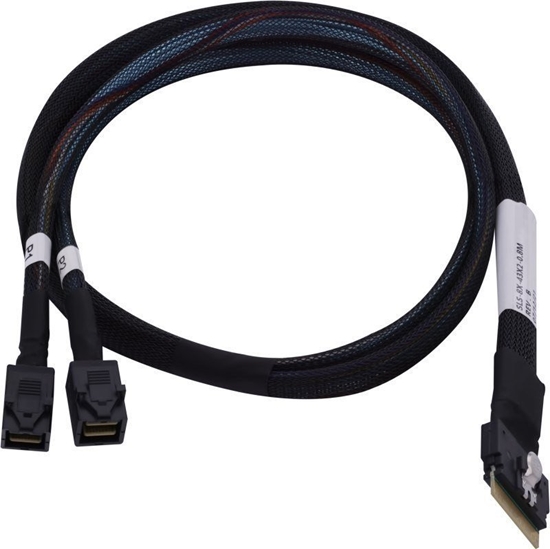 Picture of Kabel zasilajcy Microchip Adaptec Kabel SFF8654 -> SFF8643 2xMSAS intern 0.8m SlimSAS - MiniSAS SAS/SATA