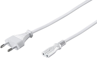 Изображение Kabel zasilajcy MicroConnect Microconnect PE030720W kabel zasilajce Biay 2 m Wtyczka zasilajca typu C C7 panel