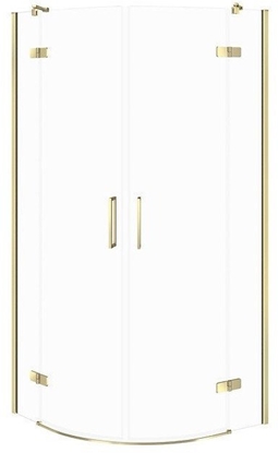 Attēls no KABINA PRYSZNICOWA PÓOKRGA CITY ZOTA 90X90X195 SZKO TRANSP