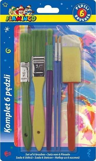 Picture of KAEM Zestaw pdzli i pdzli g±bkowych 6szt