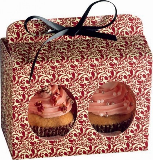 Picture of Kaiser Opakowanie prezentowe na 2 muffinki Flora