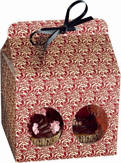 Picture of Kaiser Opakowanie prezentowe na 4 muffinki Flora