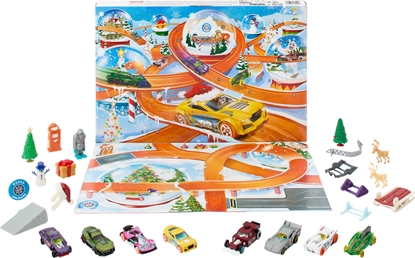 Picture of Kalendarz adwentowy Mattel Hot Wheels Kalendarz adwentowy 2024 (HTG00)