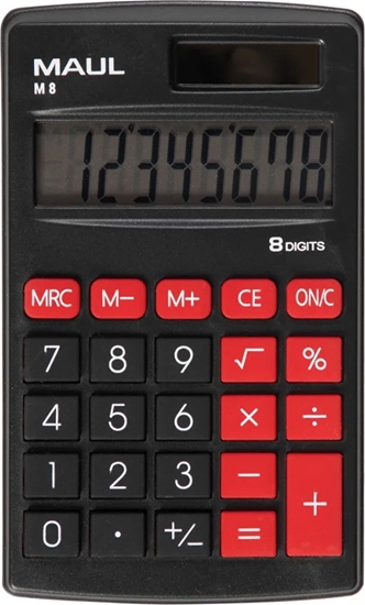 Picture of Kalkulator Maul Kalkulator Maul M 8 czarny, CZARNY