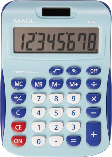 Picture of Kalkulator Maul Kalkulator MJ 550 jasnoniebieski, JASNONIEBIESKI