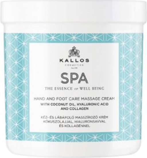 Picture of Kallos SPA Massage Cream Krem do pielgnacyjnego masau rk i nóg 500 ml