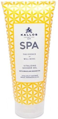 Изображение Kallos SPA Vitalizing Shower Gel Rewitalizujcy balsam pod prysznic z brazylijskim olejkiem pomaraczowym 200 ml