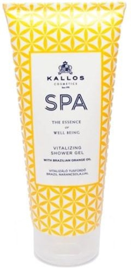 Изображение Kallos SPA Vitalizing Shower Gel Rewitalizujcy balsam pod prysznic z brazylijskim olejkiem pomaraczowym 200 ml