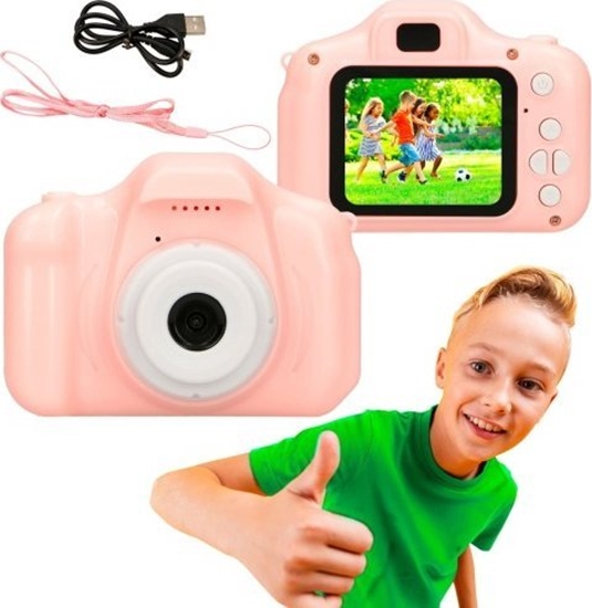 Picture of Kamera cyfrowa ExtraLink EXTRALINK KIDS CAMERA H20 PINK