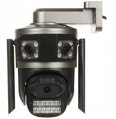 Изображение KAMERA IP OBROTOWA ZEWNTRZNA ICSEE-W91SD-3 Wi-Fi Full-Color PANORAMICZNA 3 X 3 Mpx 3 X 3.6 mm