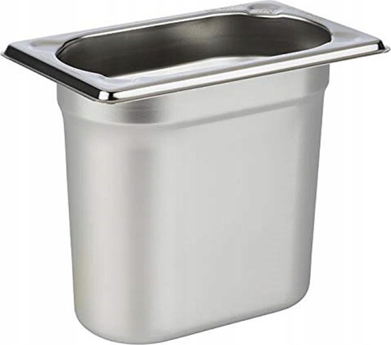 Изображение Kantine 1/9 GN 1.5 ltr 17.5x10.5x15 cm Rustfrit stål,1 stk