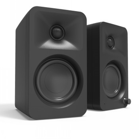 Изображение KANTO AUDIO 100W POWERED REFERENCE DESKTOP SPEAKERS WITH BLUETOOTH - BLACK, PAIR (INCLUDES TYPE C POWER CORD)