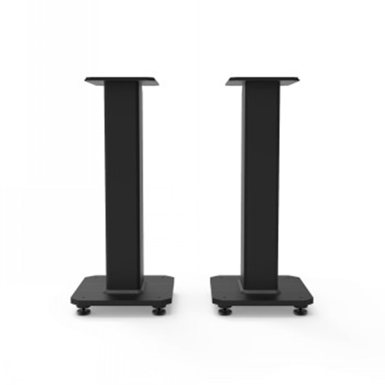 Picture of KANTO AUDIO 22" TALL FILLABLE SPEAKER STANDS WITH ISOLATION FEET - BLACK (PAIR)