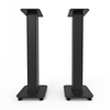 Изображение KANTO AUDIO 30" TALL FILLABLE SPEAKER STANDS WITH ISOLATION FEET - BLACK (PAIR)