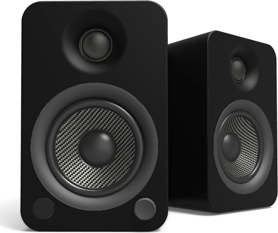Picture of KANTO AUDIO 4" DRIVER - POWERED SPEAKERS WITH BLUETOOTH® AND PHONO PREAMP - MATTE BLACK (INCL. TYPE F & G POWER CORDS)