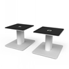 Picture of KANTO AUDIO 6" UNIVERSAL DESKTOP SPEAKER STANDS - WHITE (PAIR)