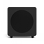 Attēls no KANTO AUDIO 8-INCH SEALED POWERED SUBWOOFER W. RCA CABLE - MATTE BLACK (INCL. TYPE C & G POWER CORDS)