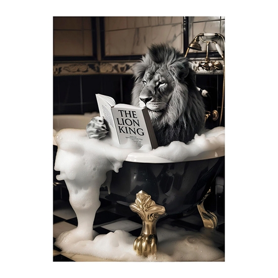 Picture of Kanvas 70x100 The King