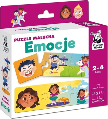 Picture of Kapitan Nauka. Emocje. Puzzle malucha