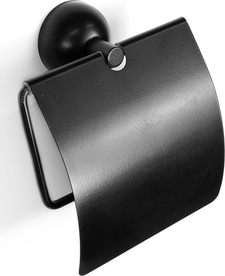 Picture of KAPITAN Toilet paper holder Kapitan CLASSIC 54 03 55, black matte