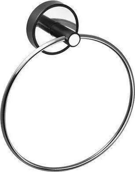Picture of KAPITAN Towel ring Kapitan OPTIMO black 62 20