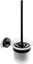 Attēls no KAPITAN Wall-mounted toilet brush Kapitan UNO 17 01 55, black matte