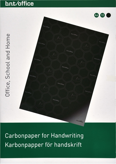 Изображение Karbonpapir A4 10 Pakke Sort