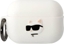 Изображение Karl Lagerfeld Etui Karl Lagerfeld KLAP2RUNCHH Apple AirPods Pro 2 cover biay/white Silicone Choupette Head 3D