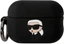 Изображение Karl Lagerfeld Etui Karl Lagerfeld KLAP2RUNIKK Apple AirPods Pro 2 cover czarny/black Silicone Karl Head 3D