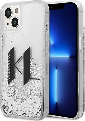 Attēls no Karl Lagerfeld KLHCP14SLBKLCS iPhone 14 6,1" srebr