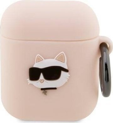 Изображение Karl Lagerfeld Etui ochronne Choupette Head 3D róowe