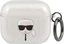 Изображение Karl Lagerfeld Etui ochronne KLA3UKHGS Glitter Karl`s Head do AirPods 3 srebrne