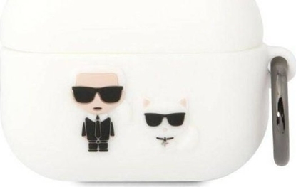 Изображение Karl Lagerfeld Etui ochronne Silicone Karl & Choupette biae