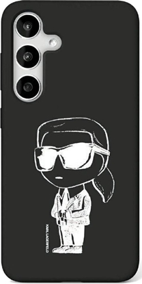 Picture of Karl Lagerfeld Silicone Graffiti Ikonik Printed Logo MagSafe Case for Samsung Galaxy S25 Ultra