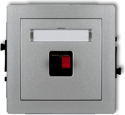 Attēls no Karlik Gniazdo gonikowe Deco pojedyncze srebrny metalik (7DGG-1)