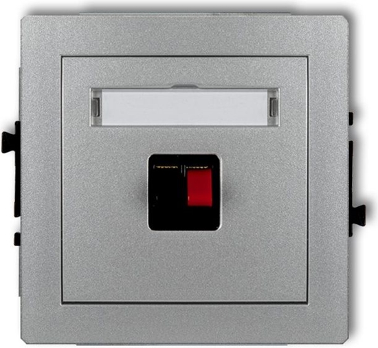 Picture of Karlik Gniazdo gonikowe Deco pojedyncze srebrny metalik (7DGG-1)