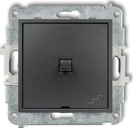 Picture of Karlik MINI cznik schodowy w stylu amerykaskim grafitowy 11MWPUS-3