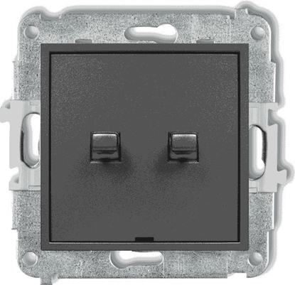 Attēls no Karlik MINI cznik wiecznikowy w stylu amerykaskim grafitowy 11MWPUS-2