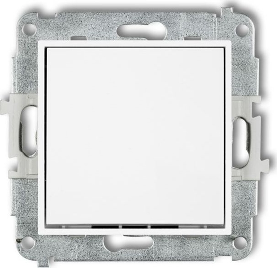 Picture of Karlik MINI Przycisk jednobiegunowy biay MWP-4.1