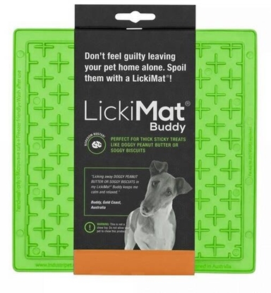 Изображение Karmnik dla psów Lickimat Kolor Zielony TPR